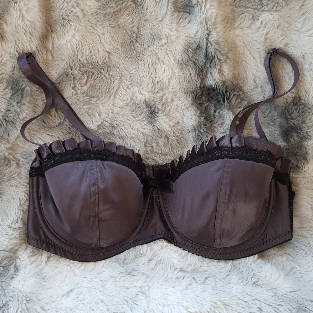 Marilyn Monroe convertible bra dusky purple 34B